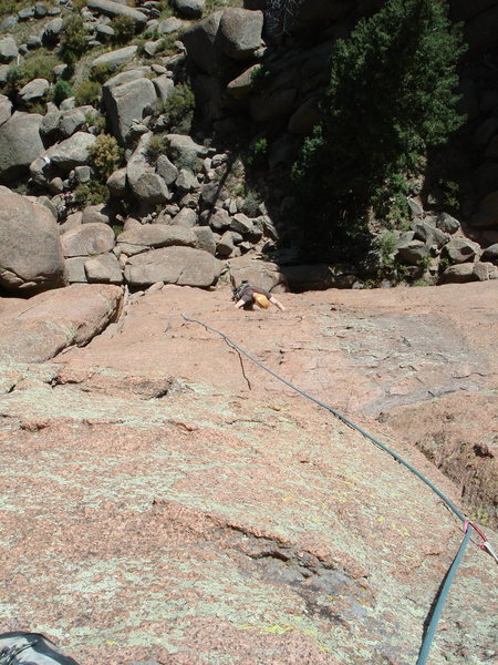 Phil P following the wonderfully exposed P2.