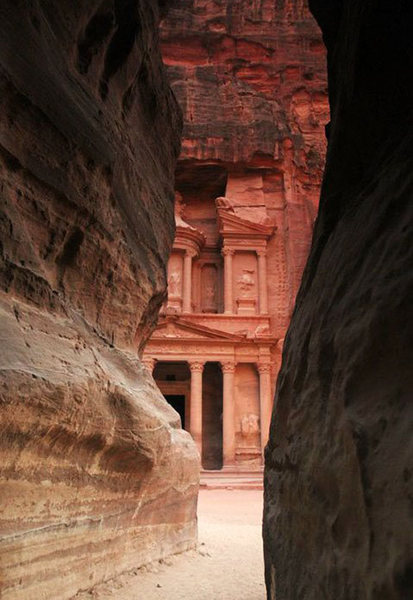 Petra; The Treasury. Ridiculously ancient sandstone that had very different texture than what I have seen/felt in Mali, Red Rock, Zion (these 3 places seem to have more in common as weird as it seems).