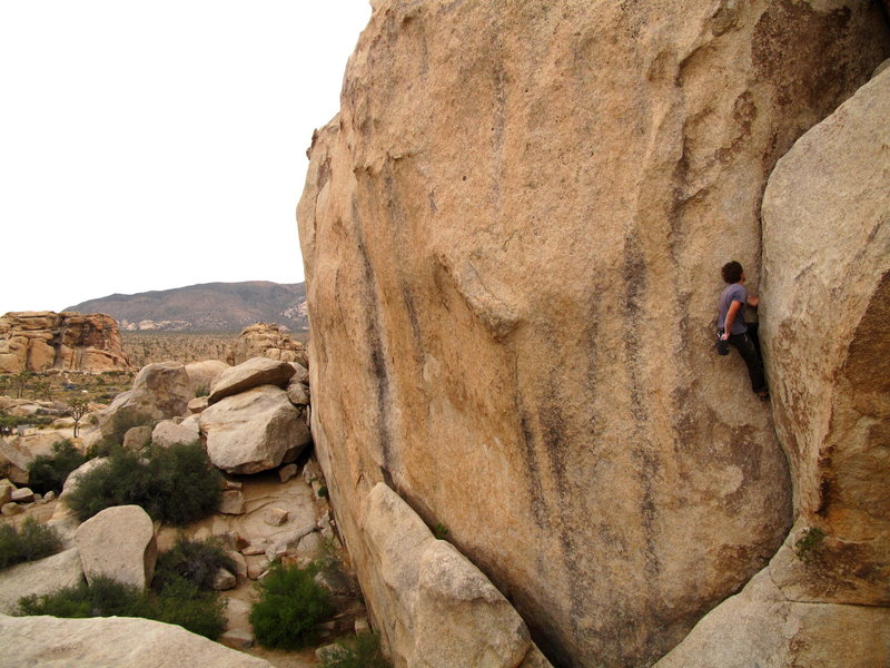 Casey soloing around hidden valley cg for a warm down to end the day. awesome solo circuit through this cg. on this day we had 6 people conga lining it on the solo circuit!