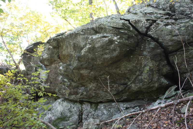 right half of Super Glue Boulder