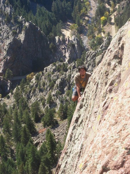 On the spectacular P6 arete.