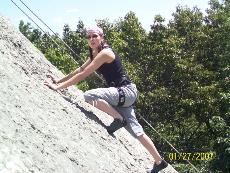 Slab climbing in Manchester, YES ! Great prep for Whitehorse !