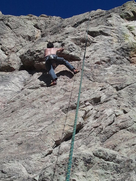 Me pulling the roof move (on TR).