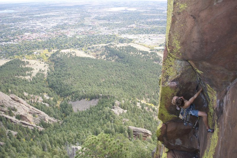 Above Boulder.
