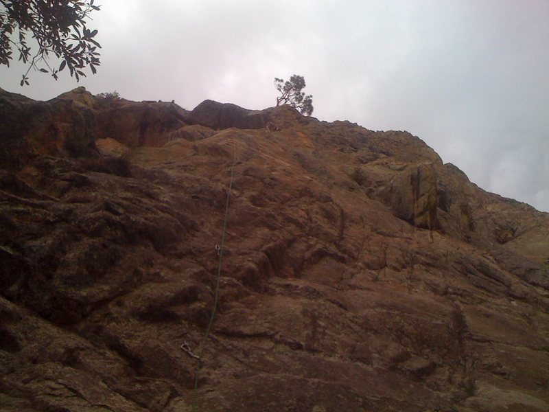 Me at the anchors of "Bevis". My camouflage shirt make it hard to see me so I will Beta-Create this photo when I can.