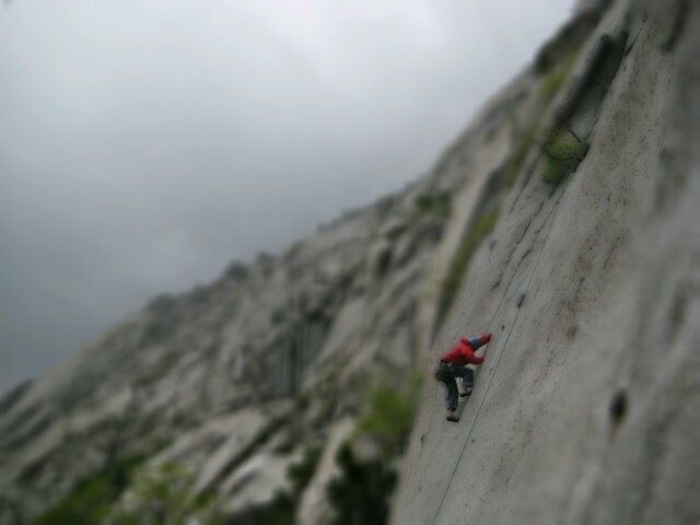 This crack makes me feel sentimental. Bushwhack Crack in Little Cottonwood Canyon.