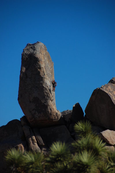 me leading Cryptic. Photo by James Marca