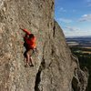 Call of the Wild 5.10b-c on Big Rock, Rocks of Sharon, Spokane