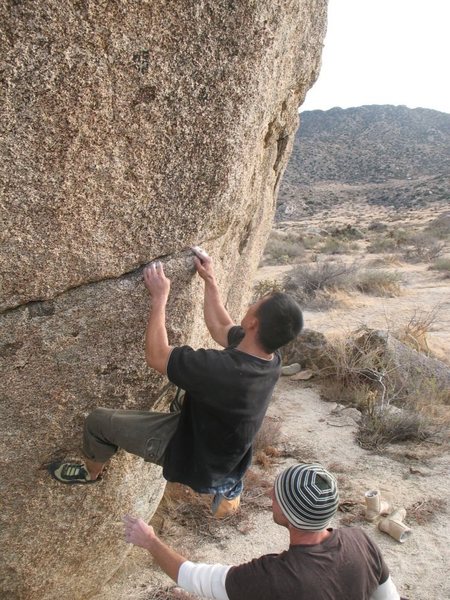 Starting up Culpability (V4), Culp Valley