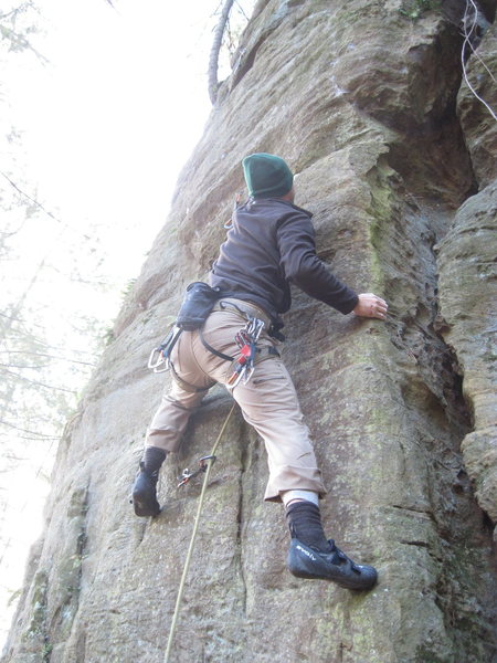 Toben on the good hold.