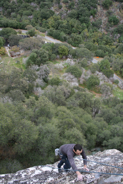 Topping out, first time doing Juicifer without any hangs, November 2011
