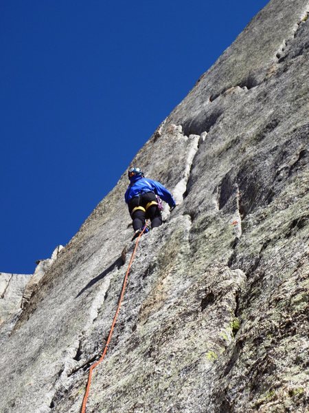 Leading Left "K" crack