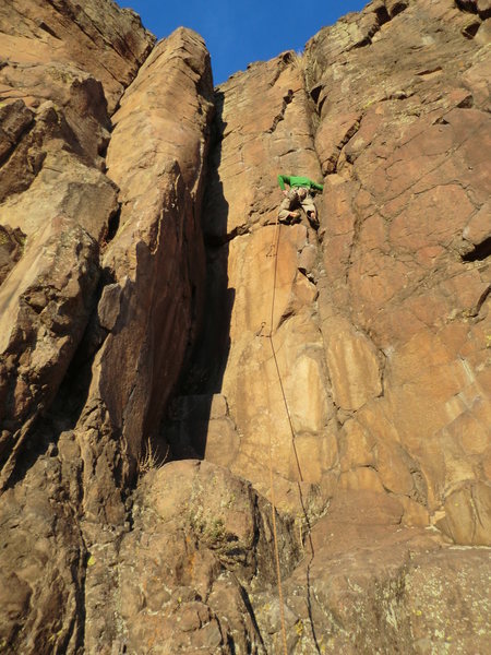 A cold Fall evening at N. Table Mt., Mike Keegan leading "Bimbo In Limbo".