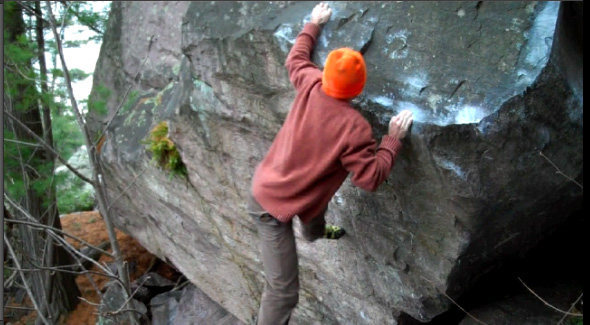 Sticking the edge. Cool move.