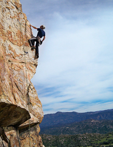 Diamond of San Diego, Center Block Pitch (4). A great pitch to link up with easier approach pitches.