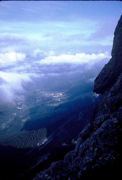 San Martino di Castrozza; from Scarf Arete.