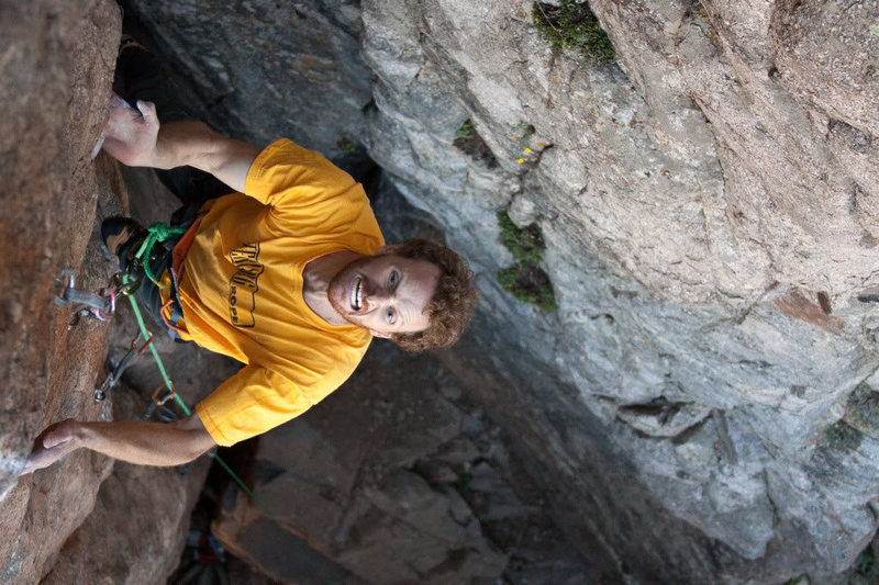 At a crux and getting nasty, photo: Jesse Zacher.