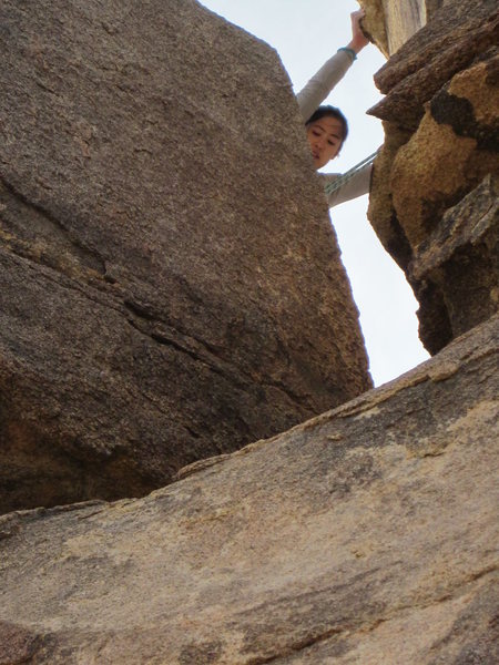 The "Maw" from below