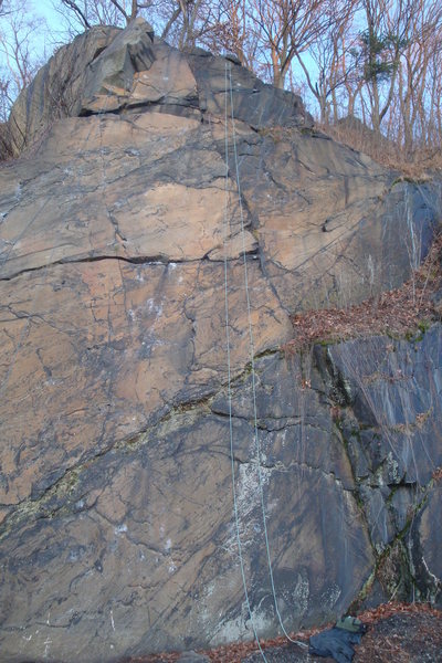 Toprope hung on Crossroads