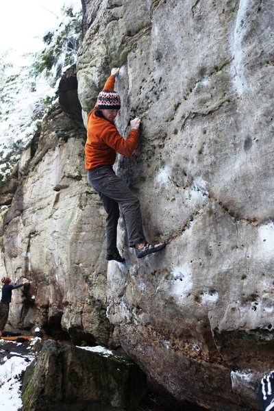 After the crux on Bad Finger