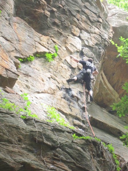 Rothman cranking hard on plates! a brief history of climbing 5.10c