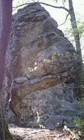 Saddle Burr starts on the jugs at chest height toward the left side of the face.