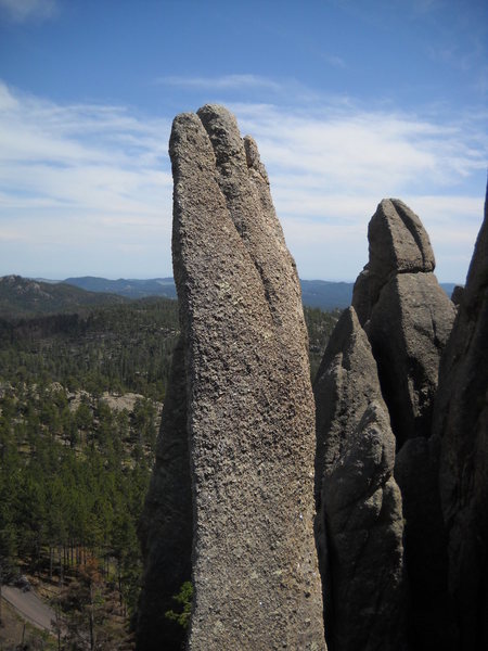 View of the nail from superpin