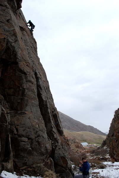 near the top of Route 6 area 4