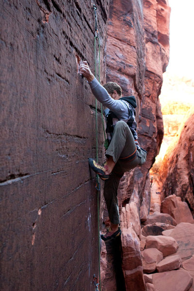 Myself on Living on Borrowed Time. A fun lead. Photo Andy Hansen