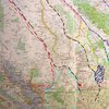 VALHALLA MOUNTAINS<br>
<br>
navy w/ diagonals - The Valhallas<br>
green - Selkirk Mtns<br>
blue - Purcell Mtns<br>
purple - Canadian Rockies<br>
orange - Cariboo Mtns<br>
yellow - Monashee Mtns<br>
red - Coast Range Mtns<br>
lite blue - North Cascades <br>
black - Interior Plateaus<br>
white - BC/Alberta border<br>
red box - Skaha<br>
