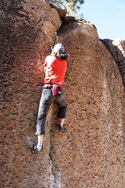 Nearing the top.