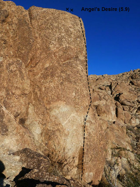 Angel's Desire (5.9), Joshua Tree NP