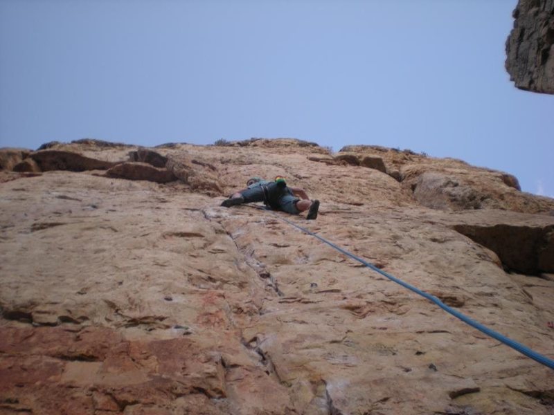 Loved the route. A little greasy at the crux.