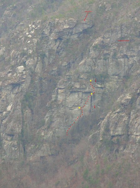 The Underworld is at the top left. For perspective, Moonshine is the main wall to the right.