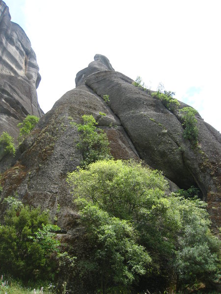 The initial crack
