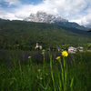 Making our way into Cortina d'Ampezzo