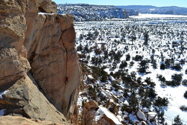 Breech Baby 5.11a FA Onsight