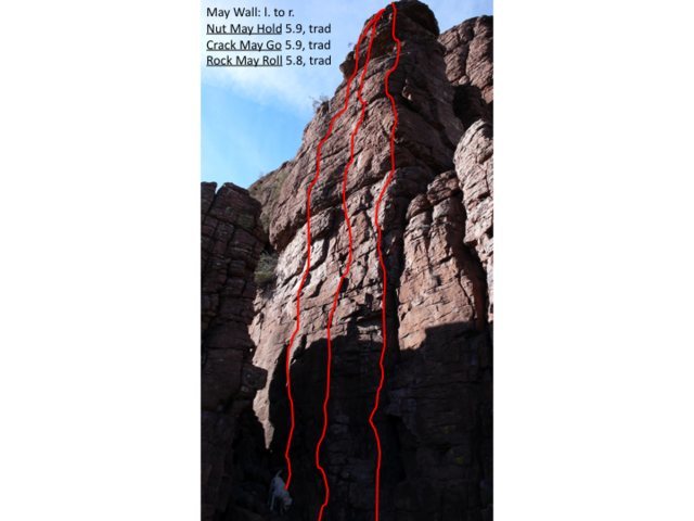 May Wall climbs