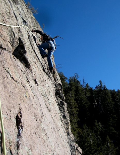Ellie spacewalking the second pitch