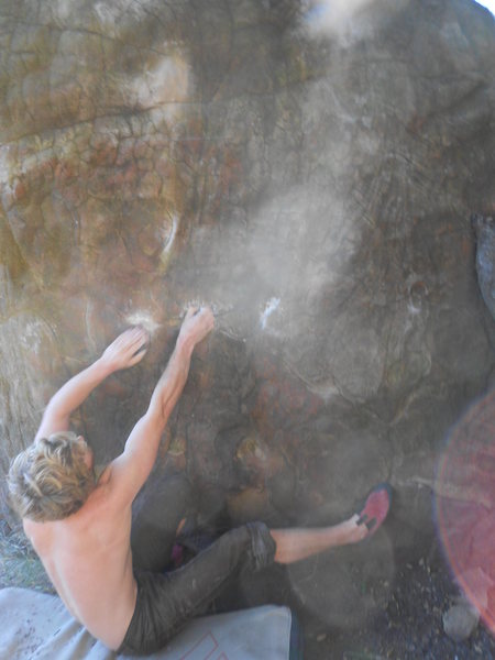 Myself on the start holds