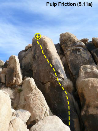 Pulp Friction (5.11a), The Cemetery