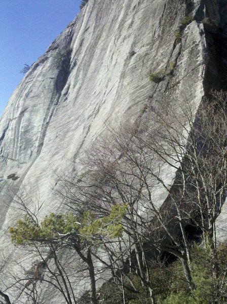 First pitch of Dillard Arete.