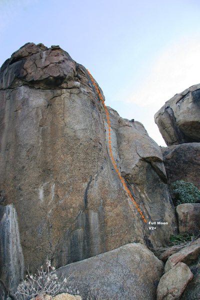 Full Moon Topo