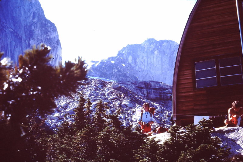 A three day weekend trip from Rexburg to the Bugs. Climbed both Bugaboo and Snowpatch.<br>
<br>
August '81 (part of the "50 classics" road trip years) Climbed one of the "50" almost every other weekend that summer.<br>
<br>
With Bryce Thatcher