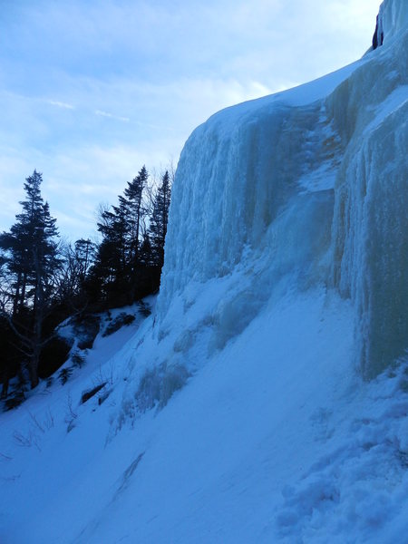 Battle of the Bulge, first ice section...