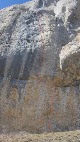 'La Magicien de Riga' fun, varied climbing.