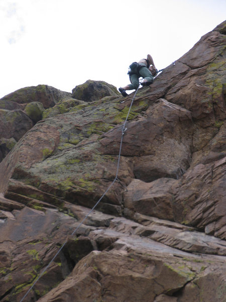 Anne Yeagle topping out on Down Converter