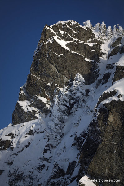 A view from the route. Note- this is not the route itself.