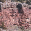 The Crest Wall section of the Red Wall