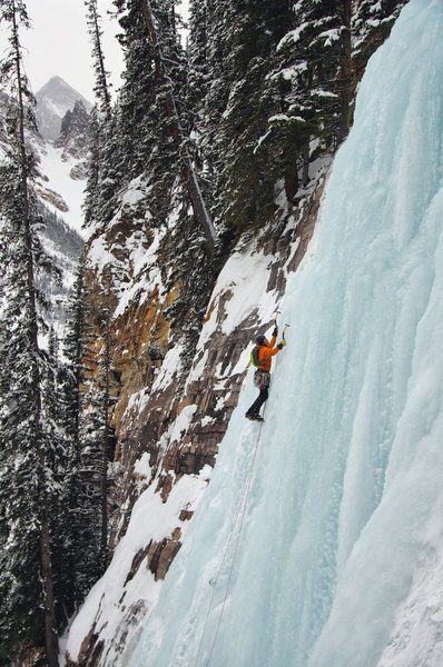 Louise Falls. Nate Erickson on the 1st pitch. Feb 29, 2012.